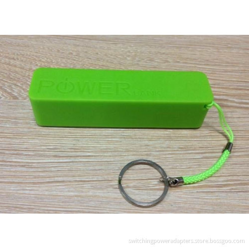 Blue Mobile Portable Usb Power Bank With Keychain For Itouch / Gps / Psp